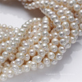 8-9mm AA Natural Freshwater off Round Pearl Strand
